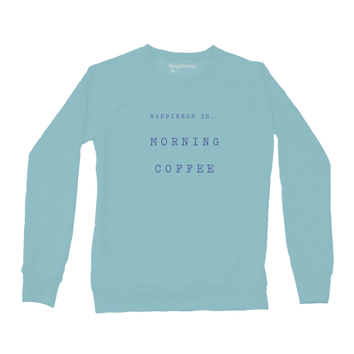 Women&#39;s Coffee Crew Sweatshirt, Teal