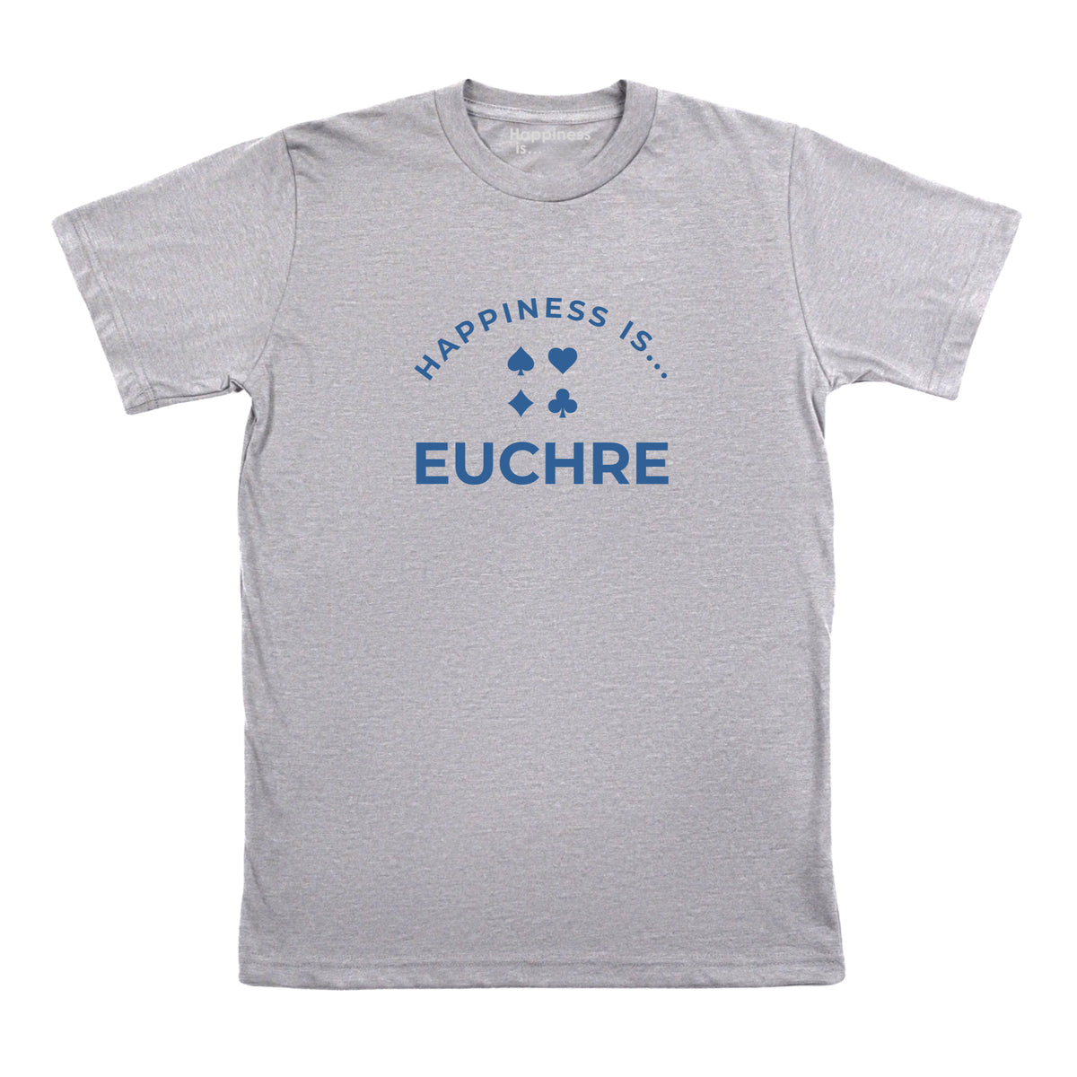 Men&#39;s Euchre T-shirt, Heather Grey