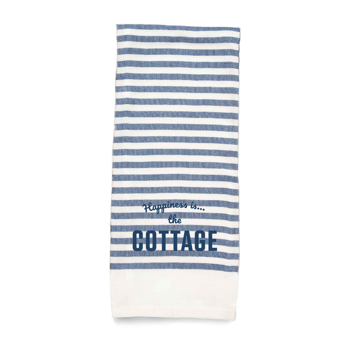 Tea Towel Cottage Striped, Blue