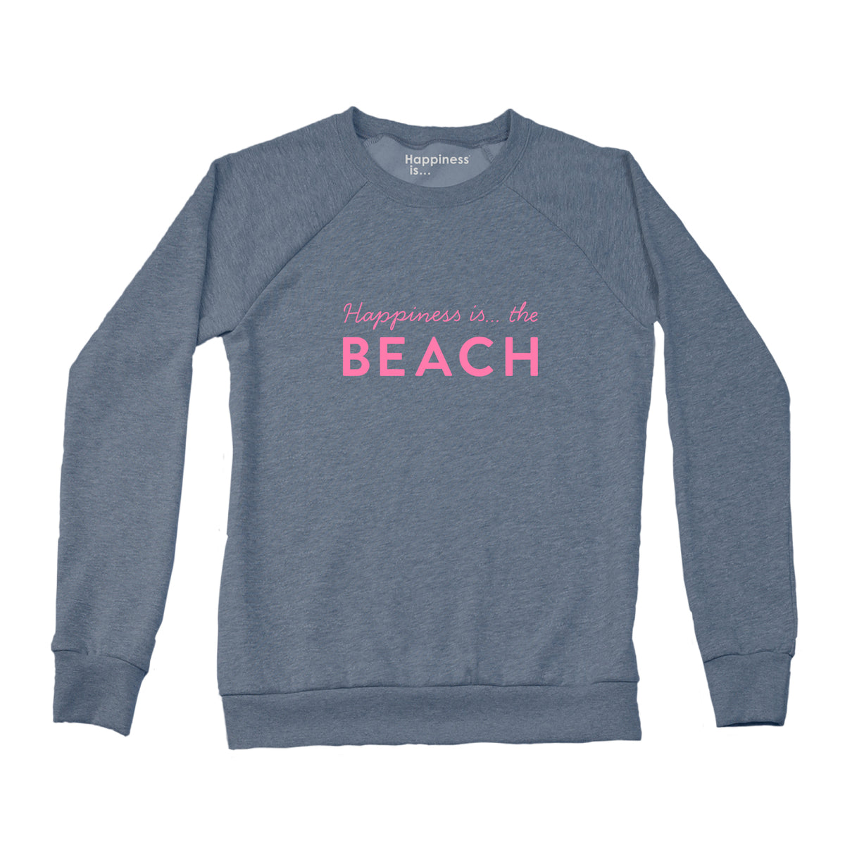 Women&#39;s Beach Bold Crew Sweatshirt, Heather Navy