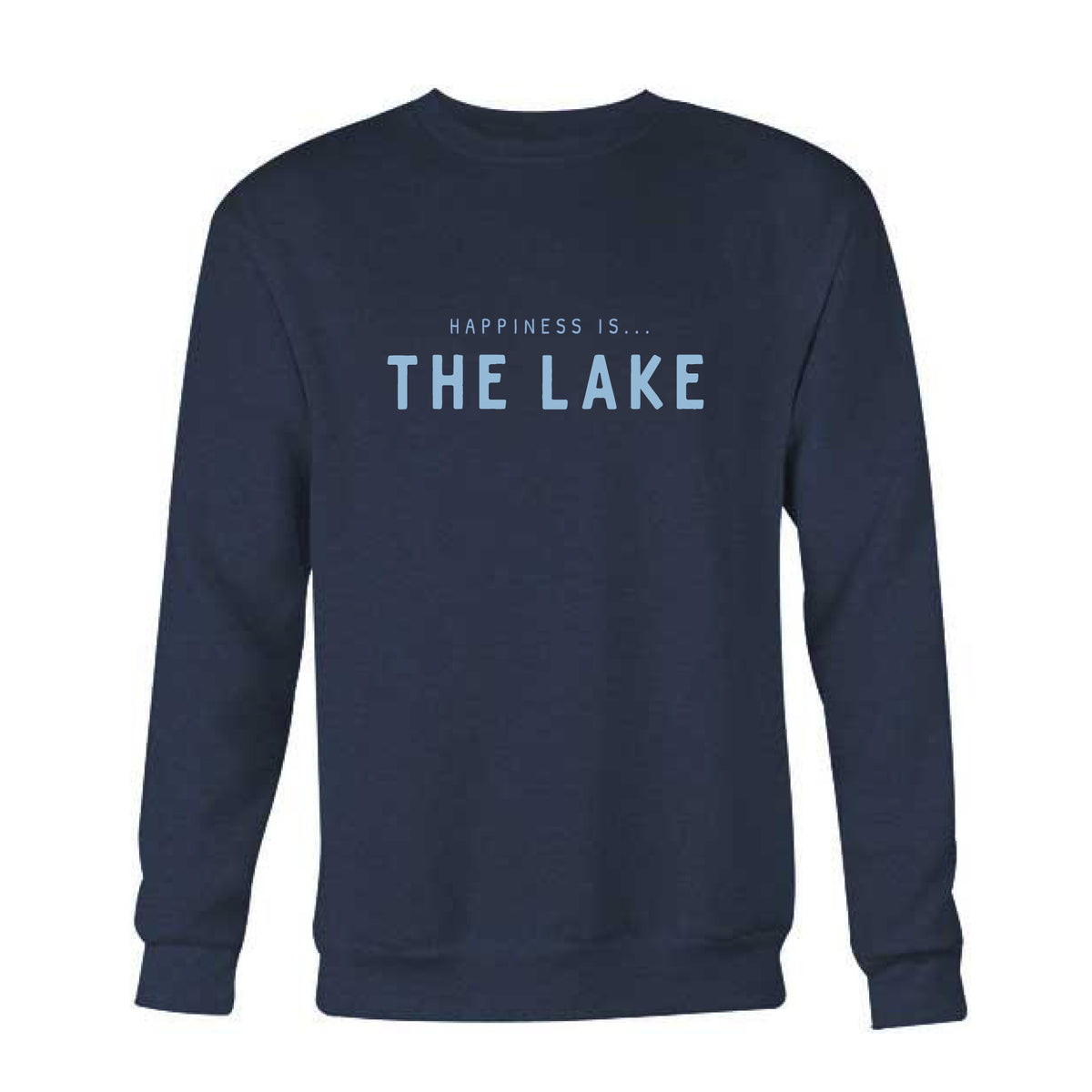 Men&#39;s Lake Crew Sweatshirt, True Navy