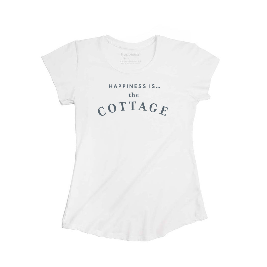 Women&#39;s Cottage Bamboo T-Shirt, White