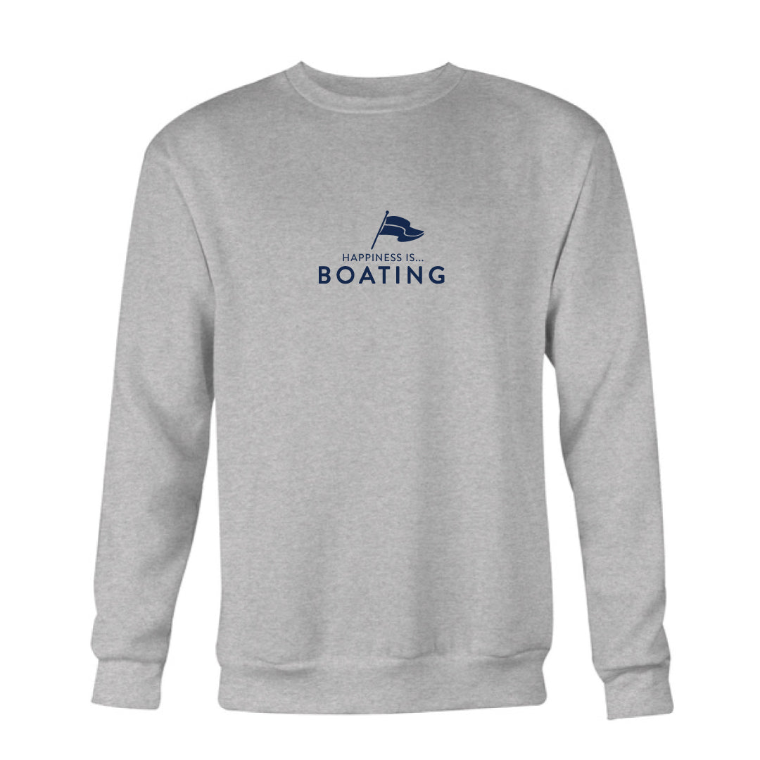 Men&#39;s Boating Sweatshirt, Heather Grey