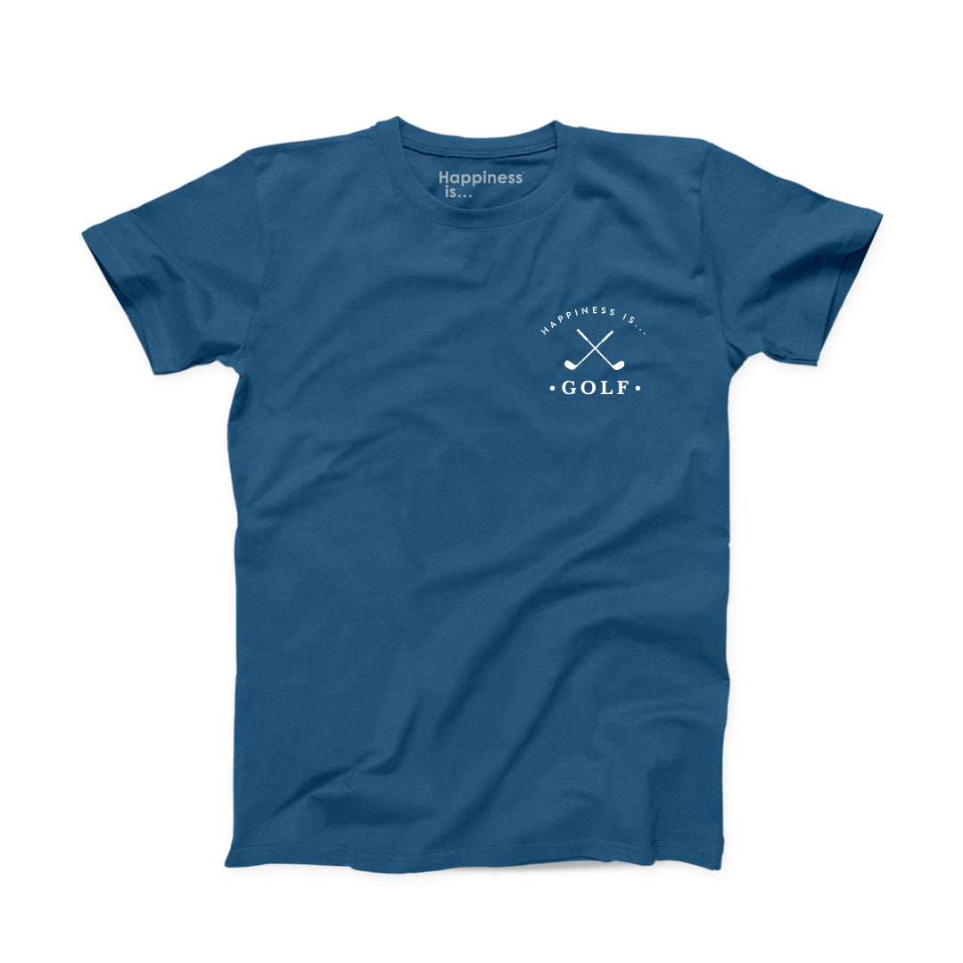 Men&#39;s Golf T-Shirt, Sea Blue