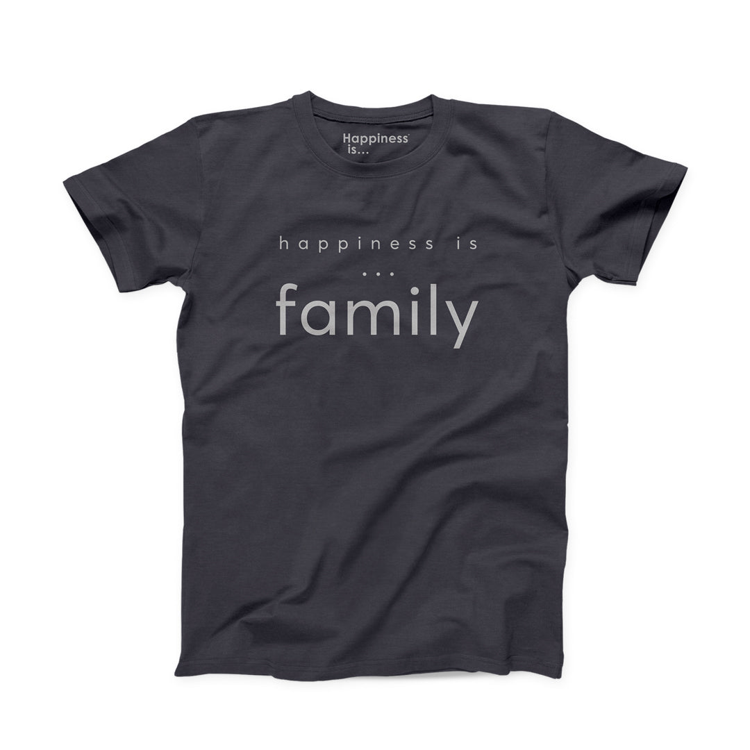 Men&#39;s Family T-Shirt - Vintage Black
