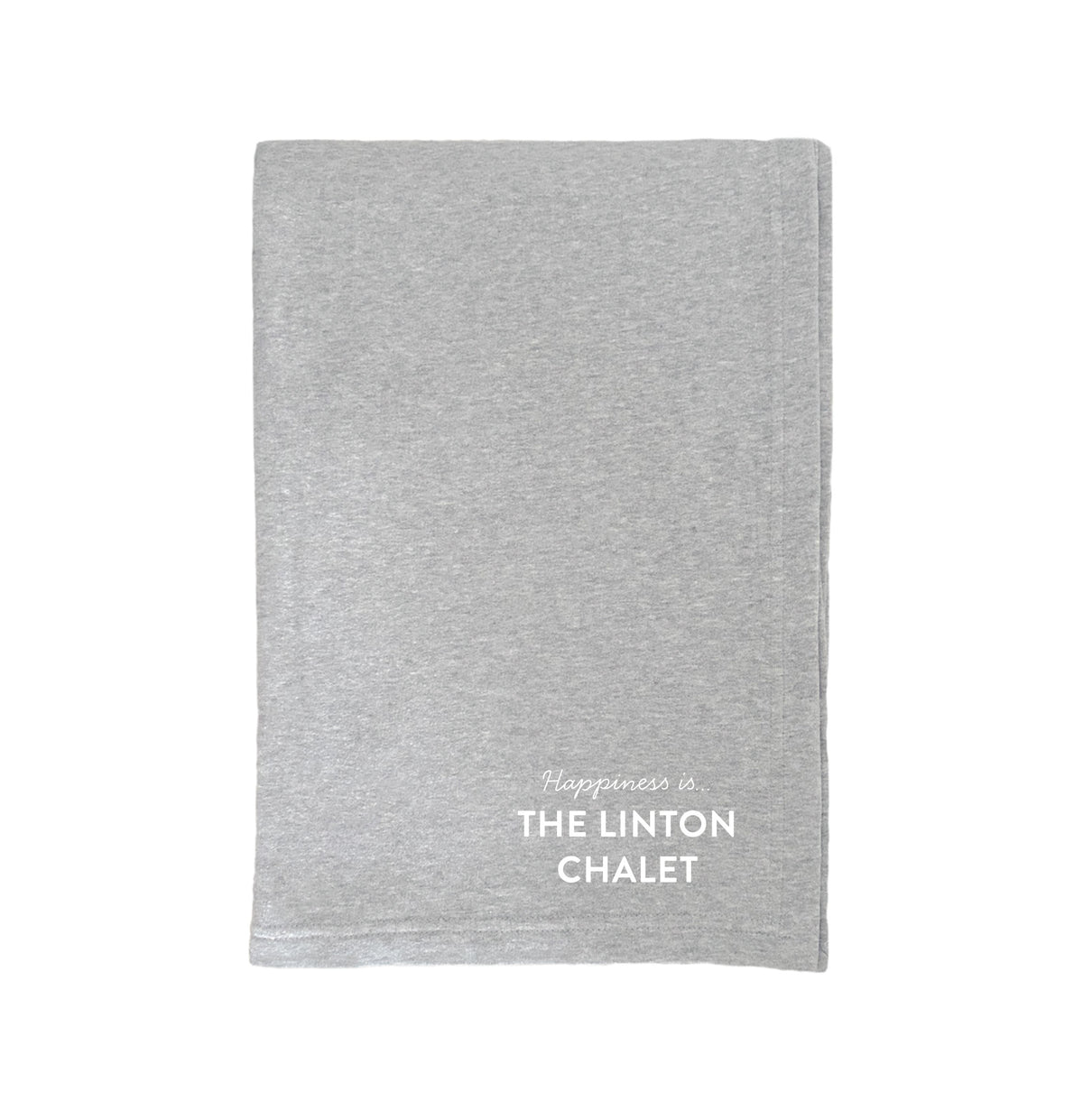 Custom Everywhere Throw Blanket, Heather Grey