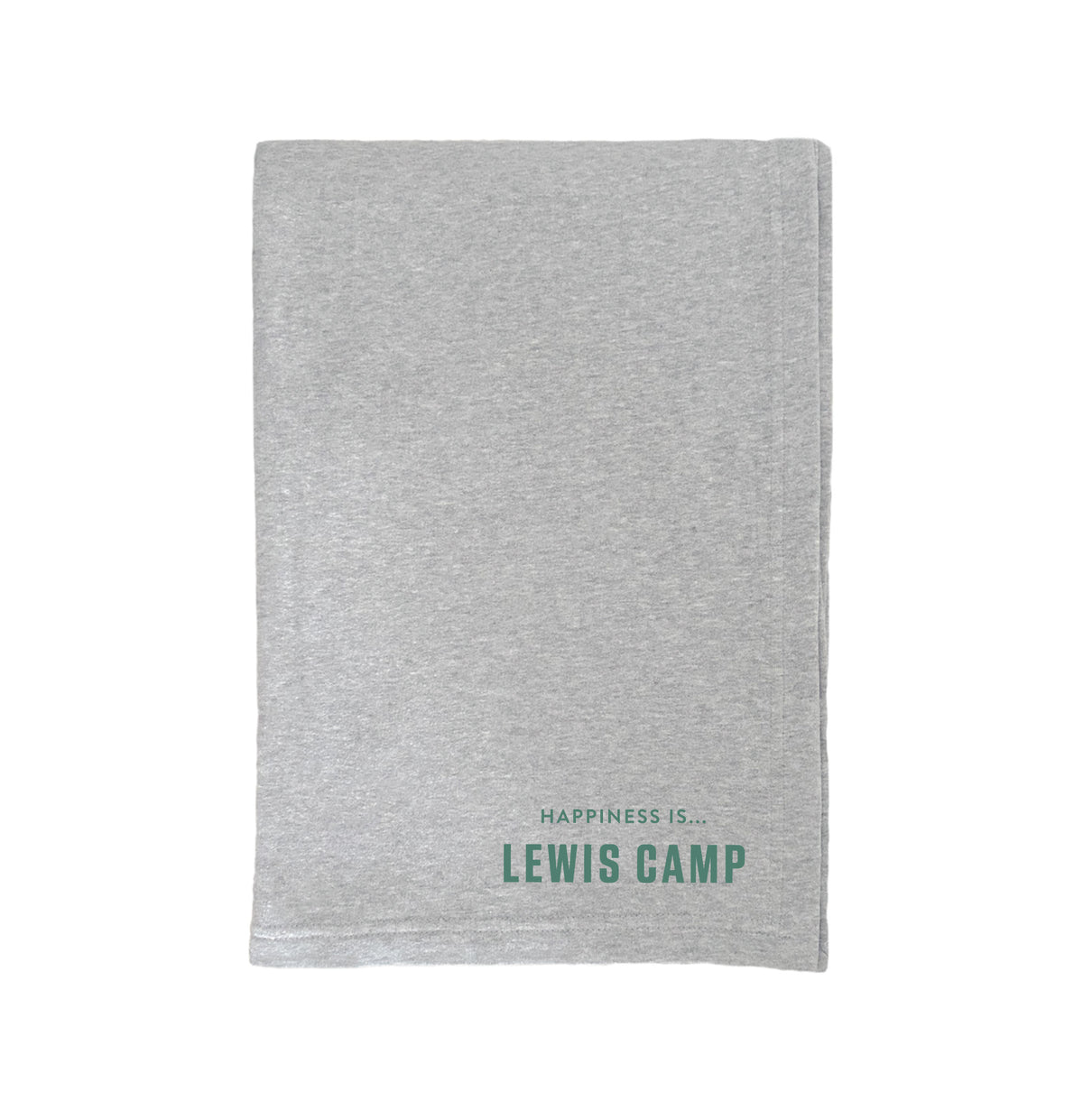 Custom Everywhere Throw Blanket, Heather Grey