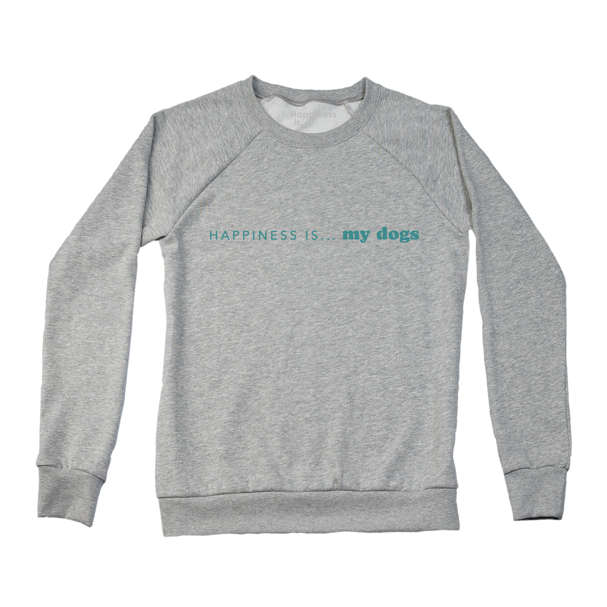 Women&#39;s My DogS Crew Sweatshirt, Heather Grey