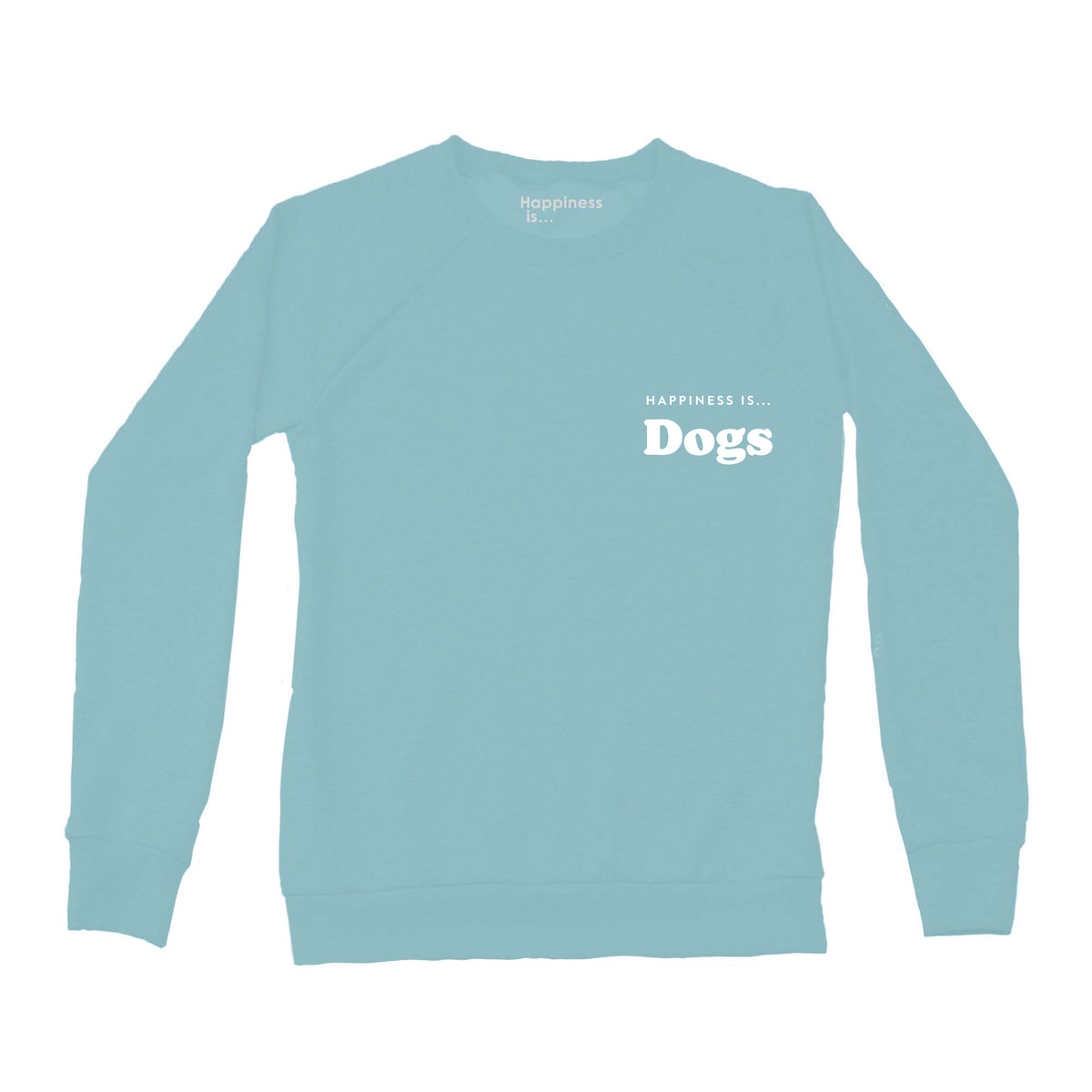 Women&#39;s Dogs Crew Sweatshirt, Teal
