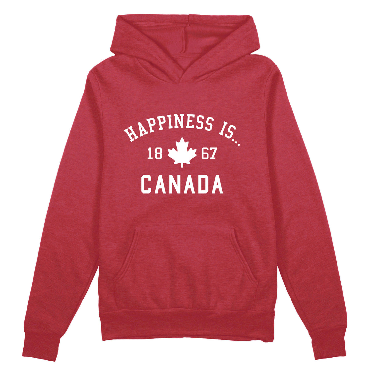 Unisex Canada 1867 Hoodie, Chili Pepper