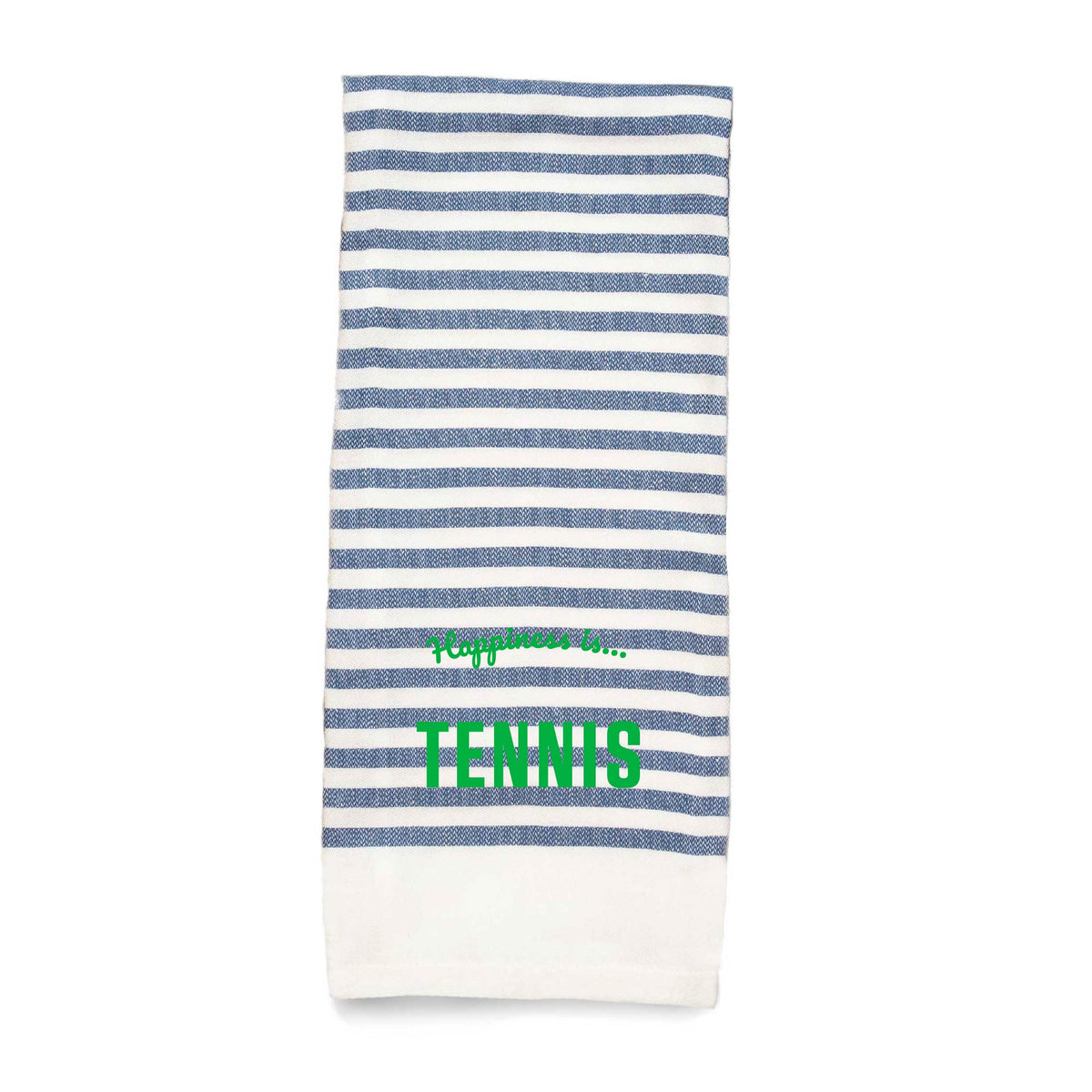 Tea Towel Tennis Striped, Blue