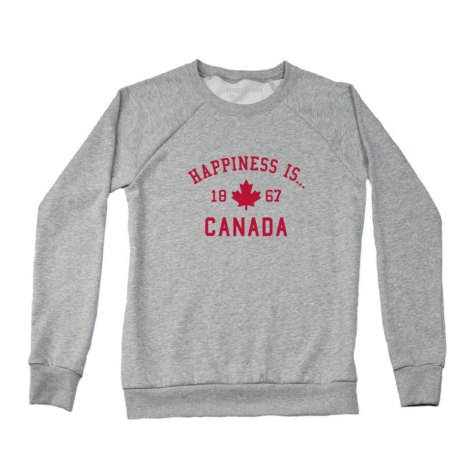 Women&#39;s Canada 1867 Crew Sweatshirt, Heather Grey