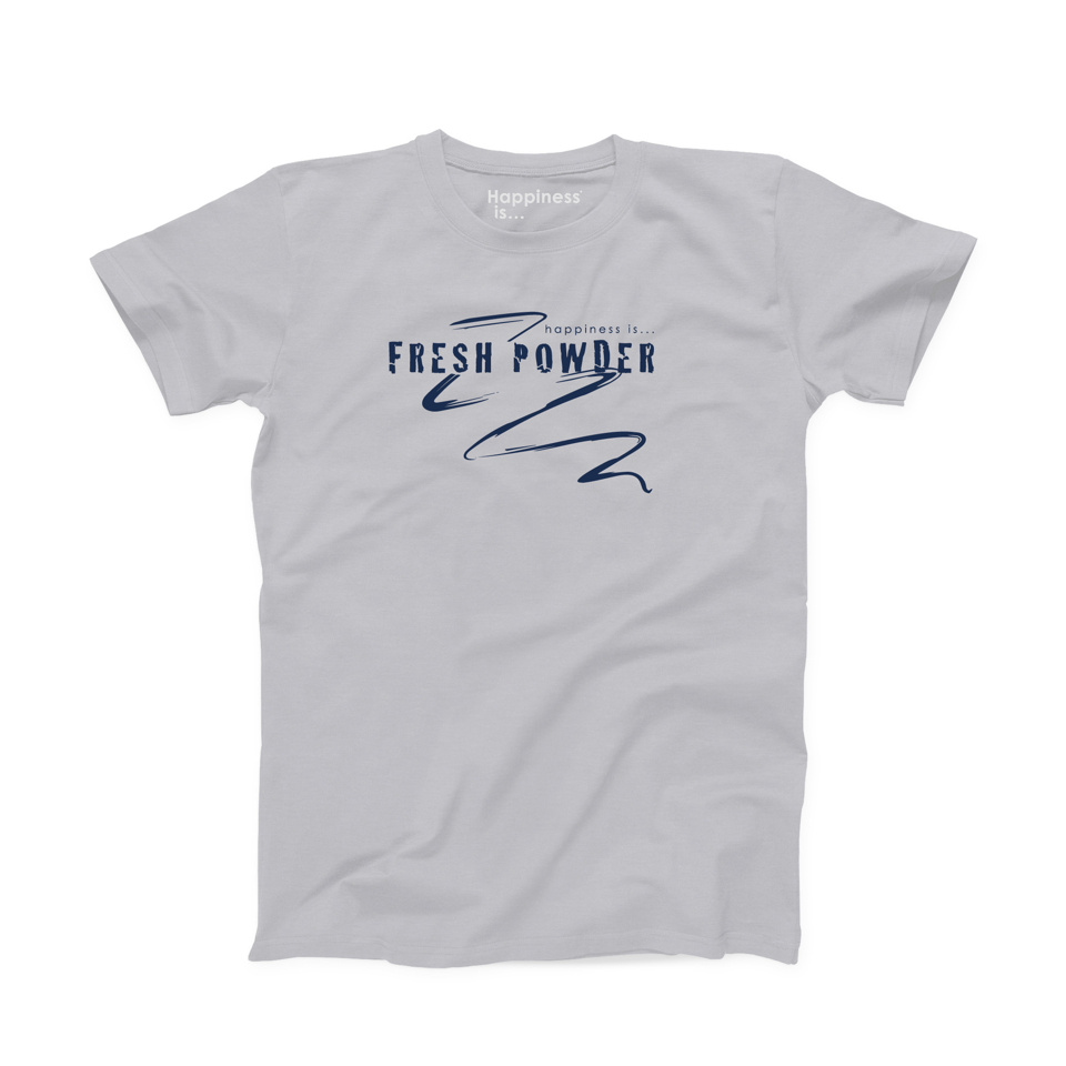 Women's Fresh Powder T-Shirt, Grey