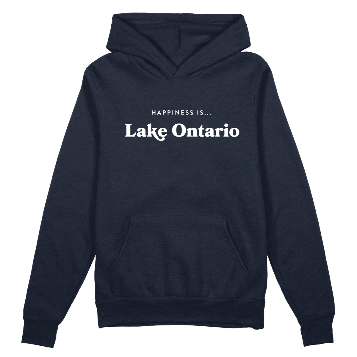 Unisex Lake Ontario Hoodie, True Navy