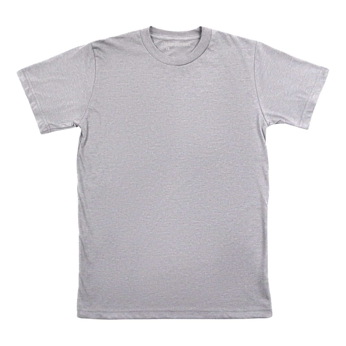Men&#39;s Plain T-shirt, Heather Grey