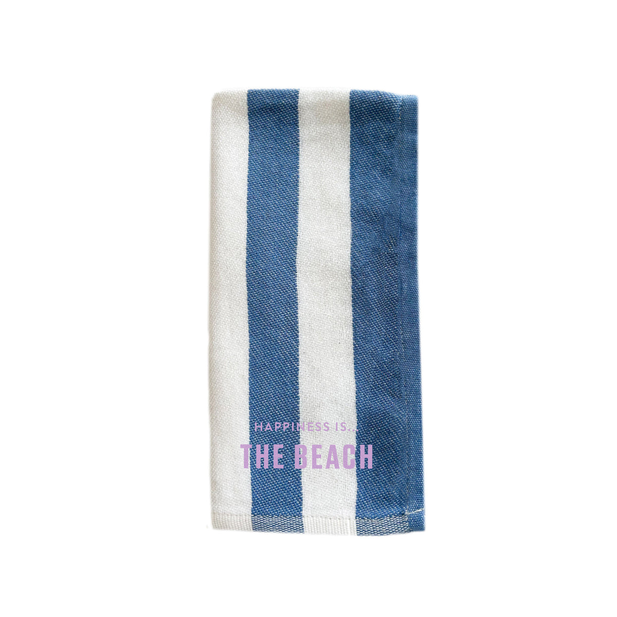 Napkin: Beach, Blue Stripe