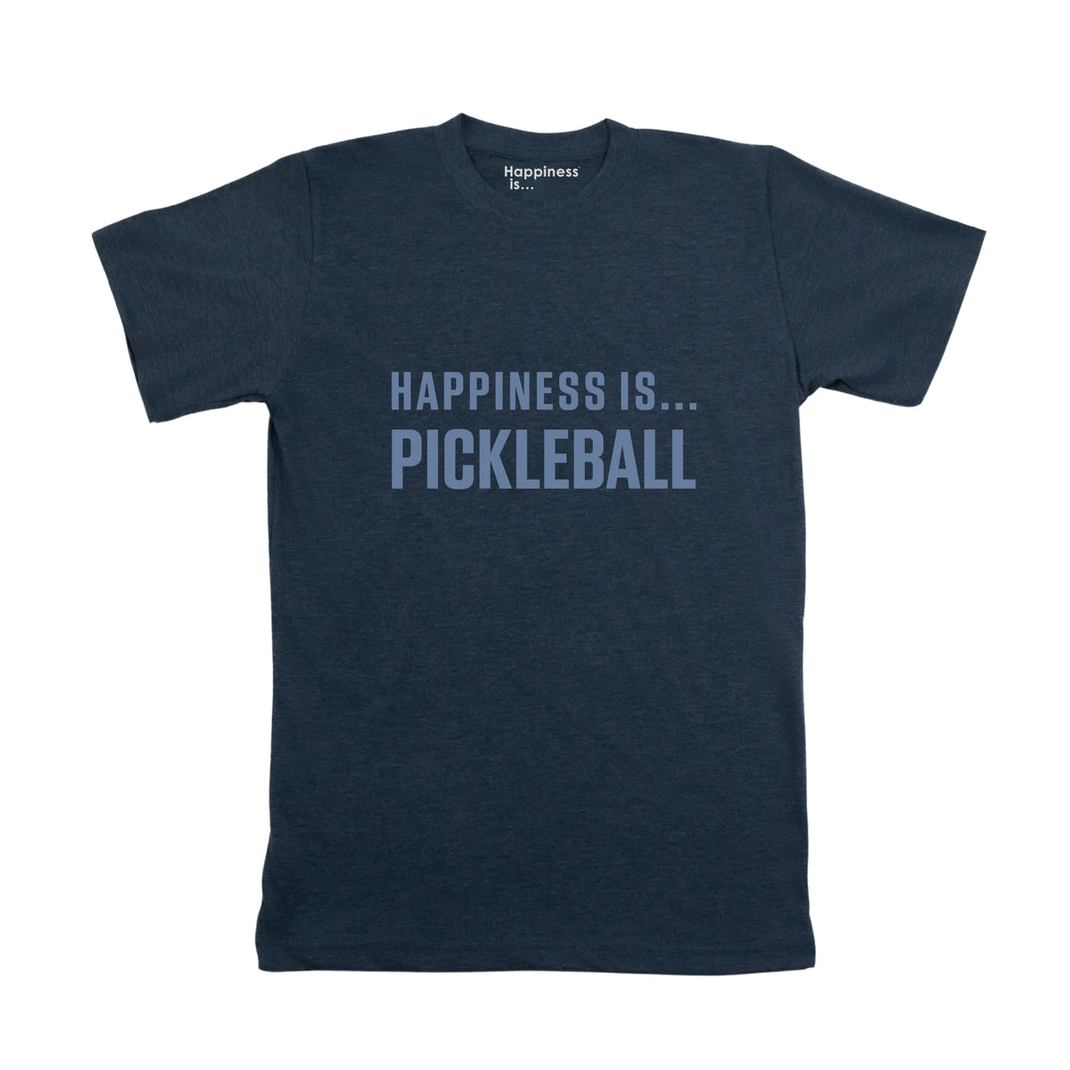 Men&#39;s Pickleball T-Shirt, Heather Navy