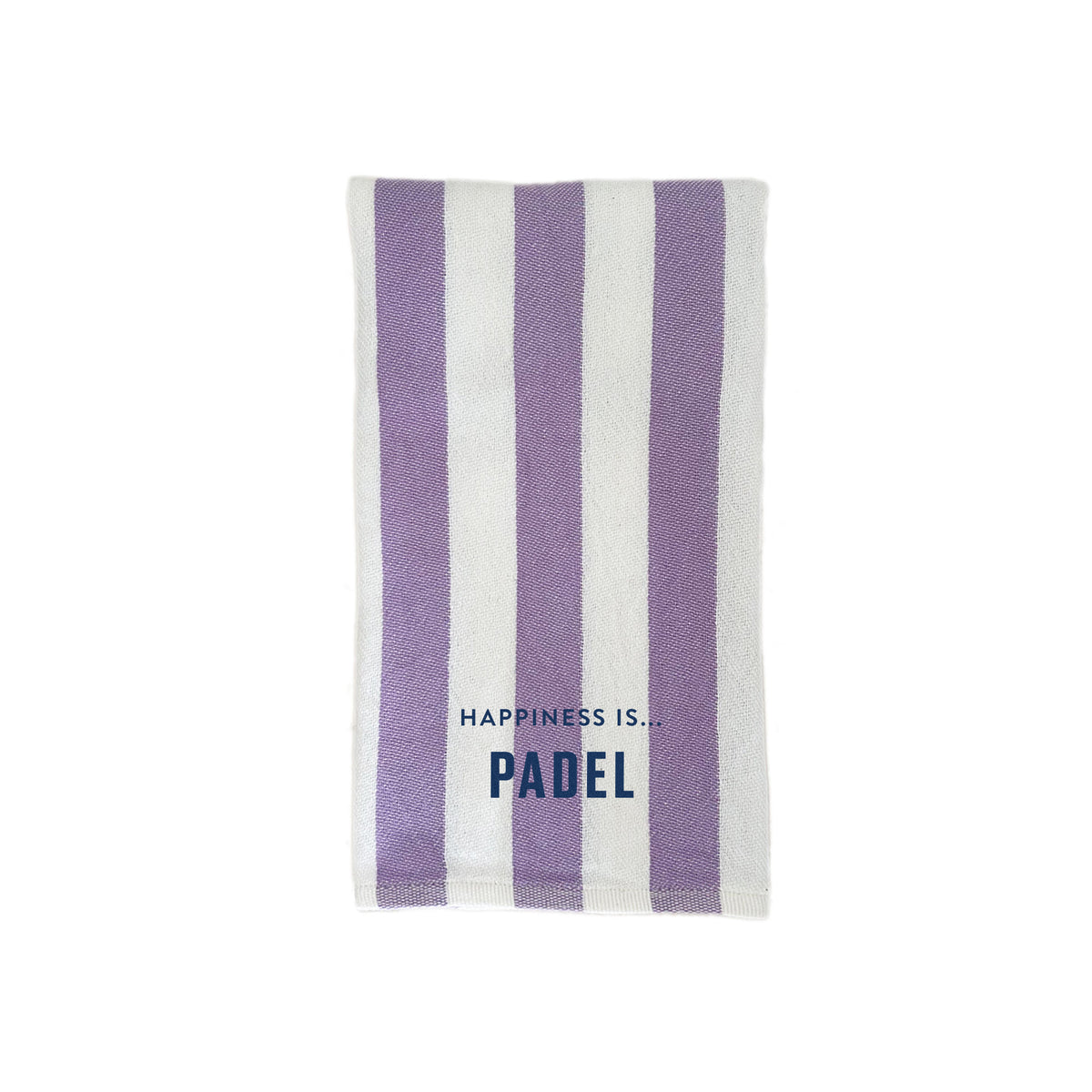 Tea/Hand Towel Padel, Striped Blue