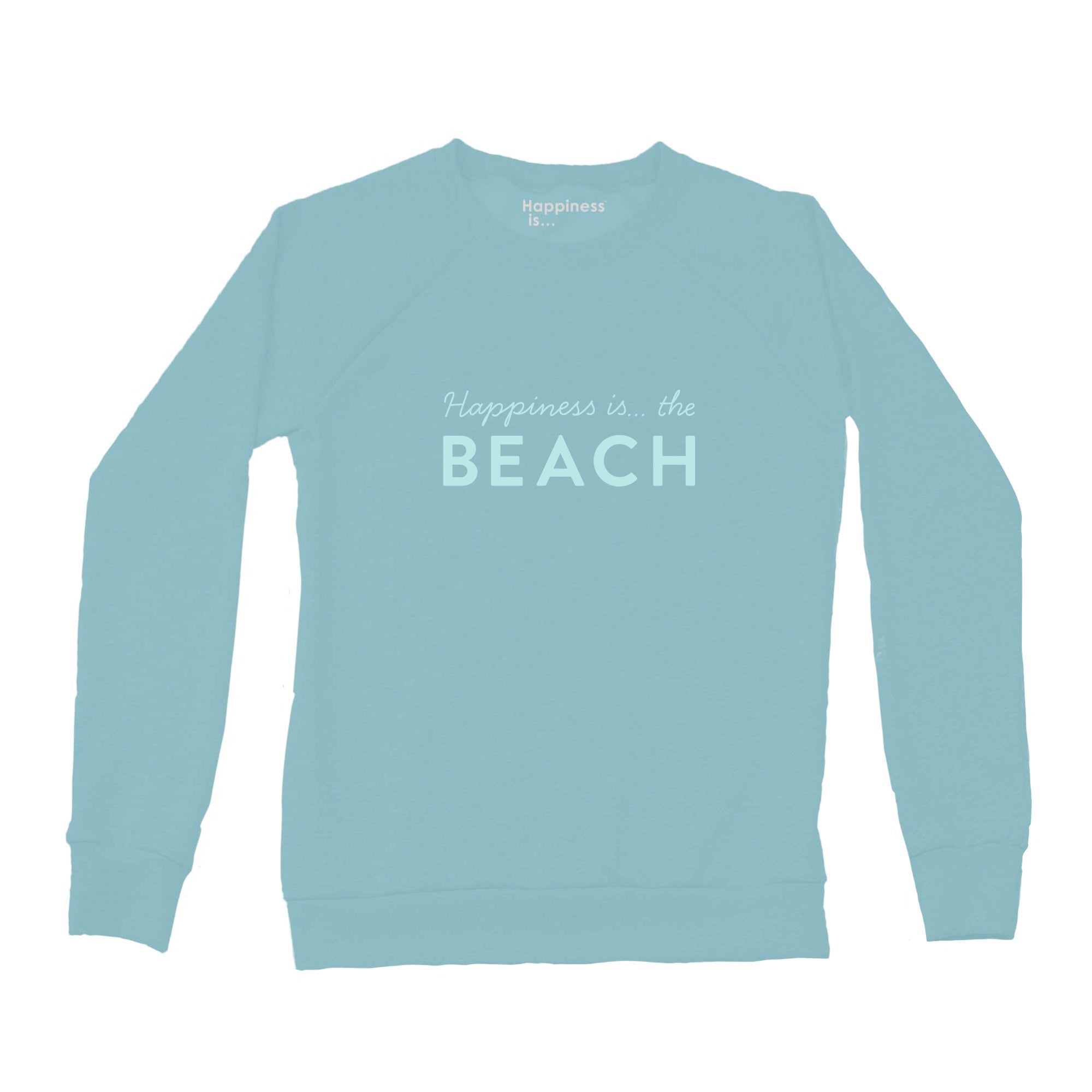 Women's Beach Bold Crew Sweatshirt, Teal