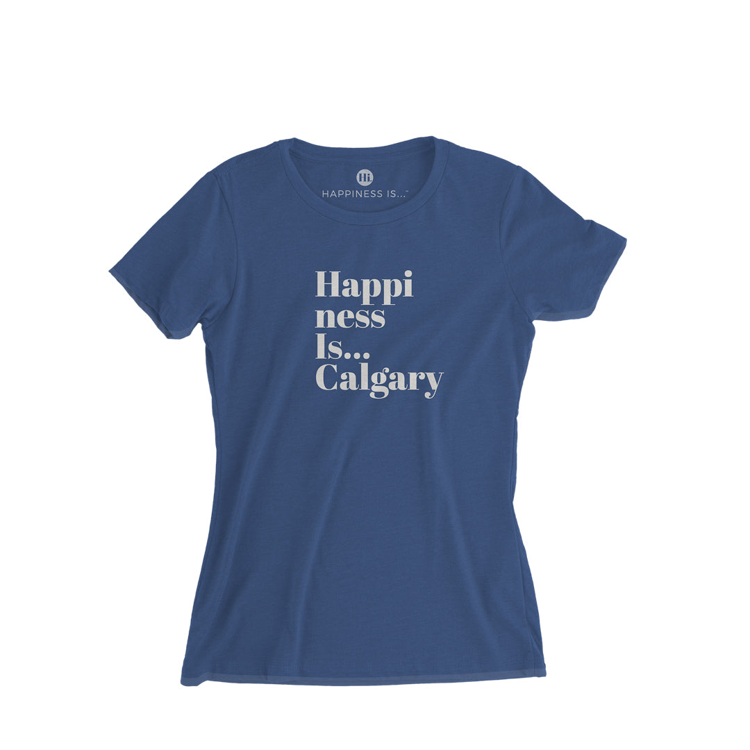 Women&#39;s Calgary T-Shirt, Blue