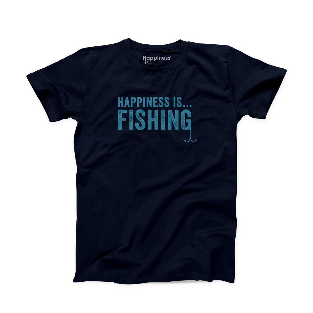 Men&#39;s Fishing T-Shirt, Navy