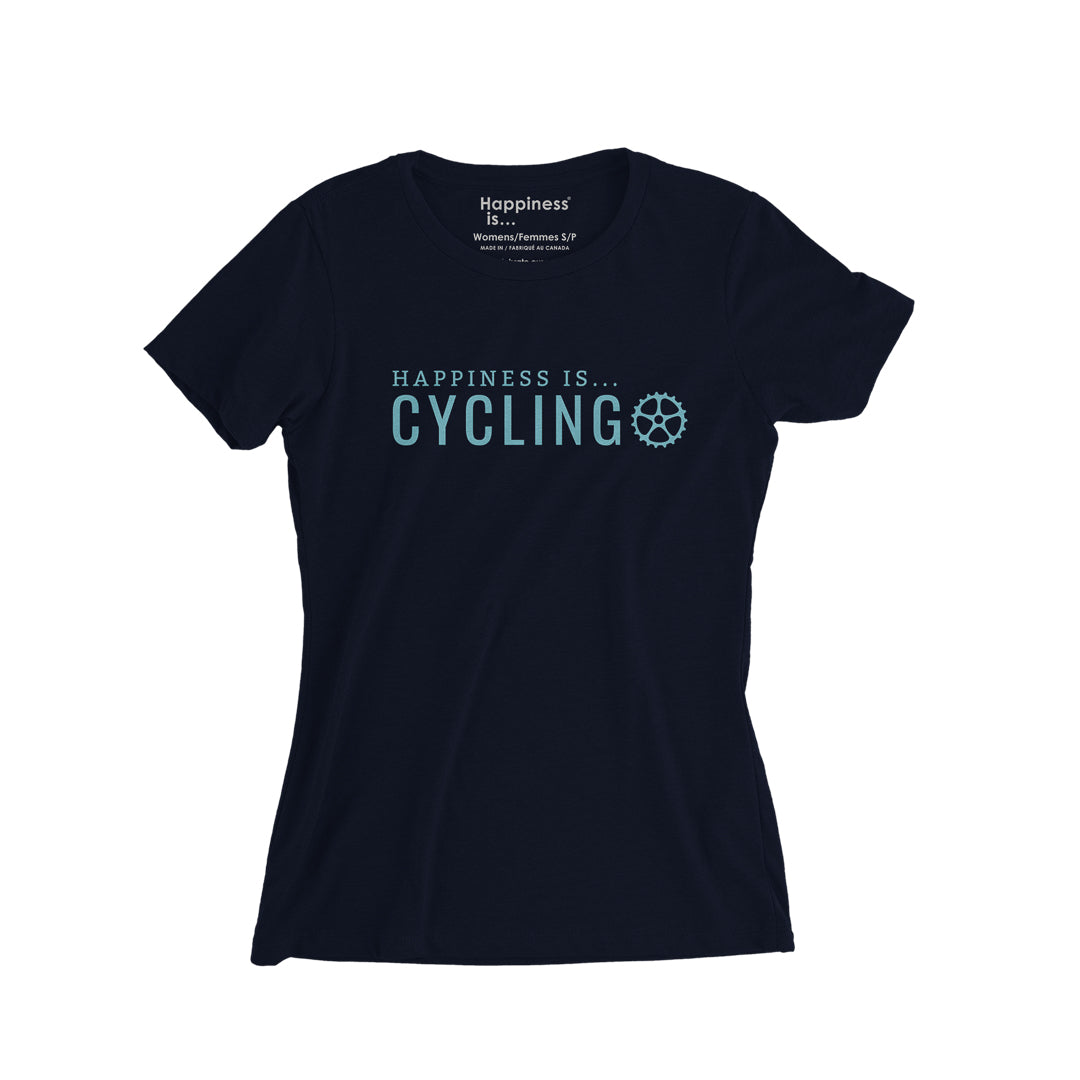 Women&#39;s Cycling T-Shirt, Navy
