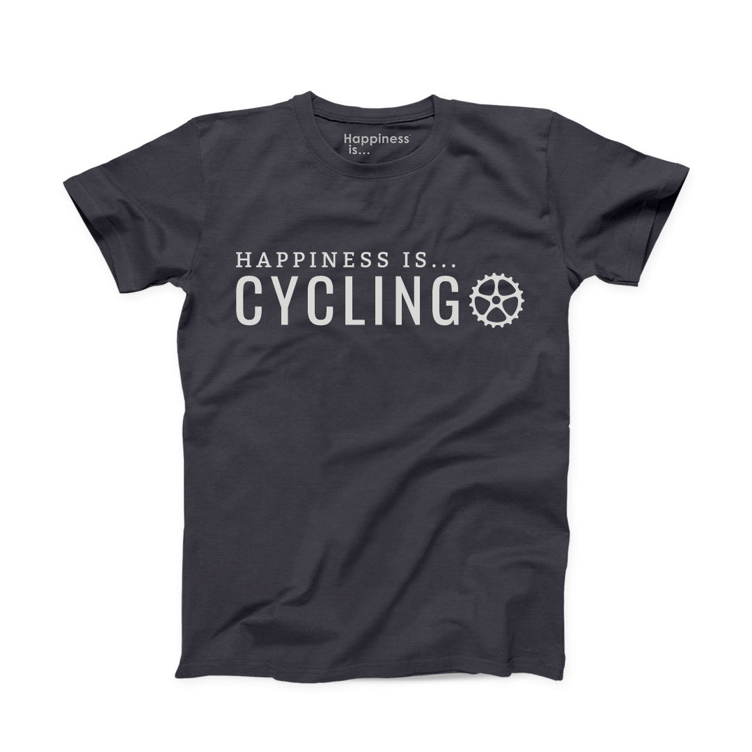 Men's Cycling T-Shirt, Vintage Black
