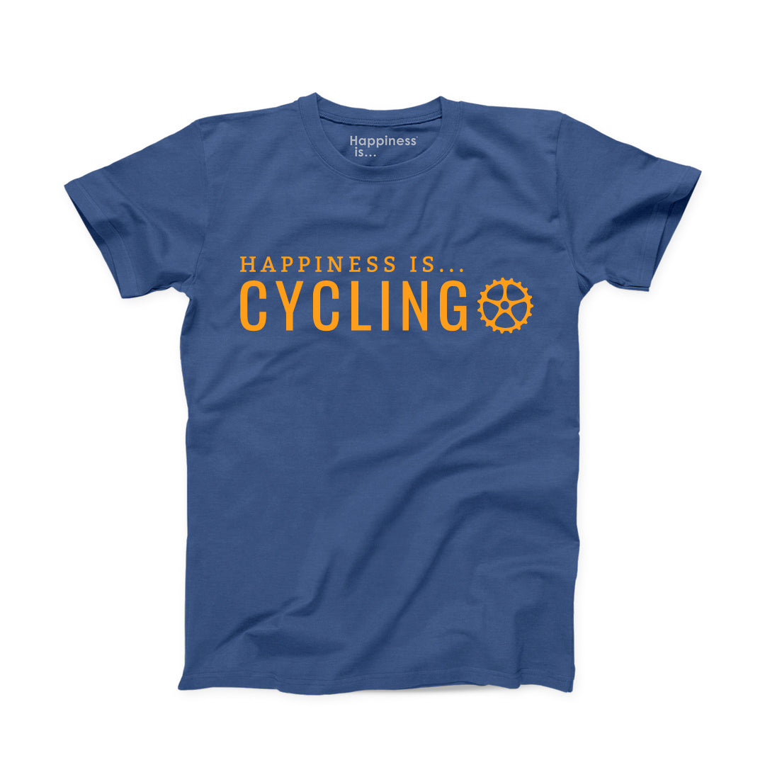 Men&#39;s Cycling T-Shirt, Blue