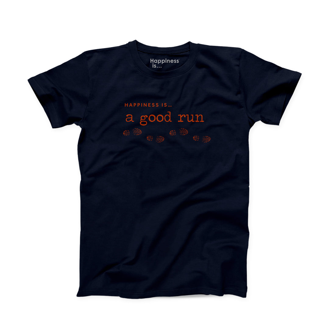 Men's Good Run T-Shirt, Navy